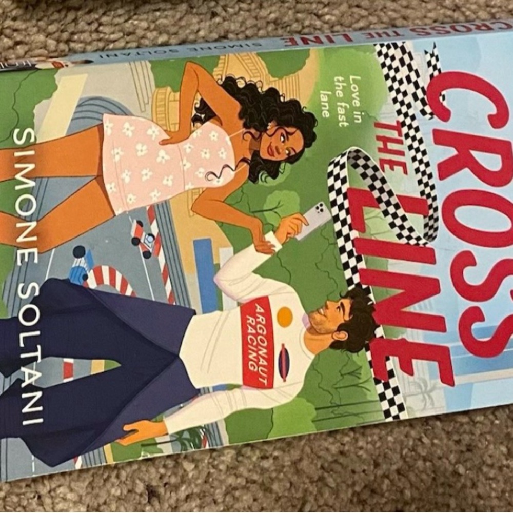Cross the Line Book by Simone Soltani
